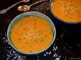 Soupe à la courge butternut et à la crème de coco