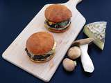 Burgers steakhouse champignons et Saint Nectaire