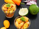 Ceviche de crevettes