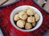 Biscuit apéro au sésame et farine de pois chiche