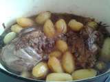 Souris d'agneau fondantes et ses pommes de terre