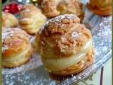 Choux à la crème... Craquelins aux épices de Noël