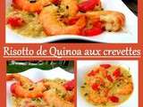 Risotto de Quinoa aux Crevettes