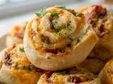 Bacon Cheddar Ranch Pinwheels Recipe
