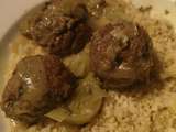 Boulettes de boeuf au lait de coco et curry