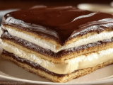 Chocolate Eclair Cake Recipe with Creamy Layers and Rich Chocolate Topping