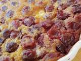 Clafoutis aux cerises et lait de coco