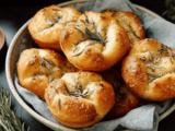 Garlic Rosemary Focaccia Muffins Recipe for Quick Homemade Bread