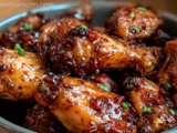 Honey Garlic Chicken Wings Recipe with Sweet and Savory Sauce