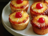 Pineapple Upside Down Cupcakes Recipe with Classic Tropical Flavor