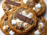 Smores Cookies Recipe with Gooey Marshmallows and Chocolate Chips