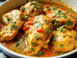 Spicy Brazilian Coconut Chicken Recipe with Rich Flavor and Creamy Sauce