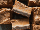 Sweet Potato Biscoff Pie Bars Recipe with Creamy Filling and Crunchy Crust