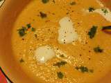 Velouté de carottes au curry