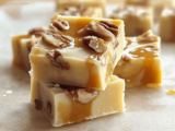 White Chocolate Caramel Pecan Fudge Recipe with Rich and Creamy Layers