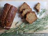 Banana bread et son streusel coco