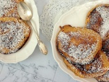 Beignets aux pommes râpées