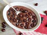 Brownie-clafoutis aux cerises de marie chioca