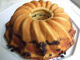 Bundt cake aux petits suisses et pépites de chocolat