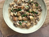 Champignons au boursin