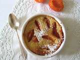 Clafoutis abricots-noix de coco