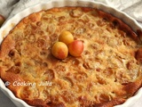 Clafoutis aux mirabelles et mascarpone