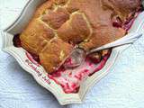 Cobbler pommes-framboises