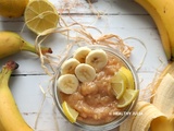 Confiture de bananes au citron