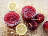 Confiture de nectarines au citron