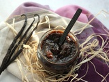 Confiture de pruneaux rhum-vanille