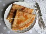 Crêpes suzette