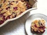 Crumble aux quetsches