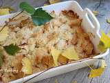 Crumble pommes-amande