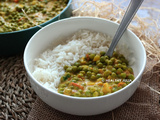 Dahi matar, petits pois à l'indienne