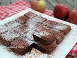 Gâteau au chocolat à la compote de pommes et mise à jour des index à fin sept. 2018