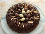 Gâteau nid de Pâques