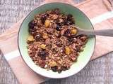 Granola aux fruits secs