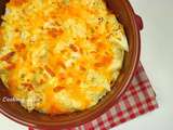 Gratin de chou-fleur au cheddar