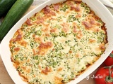 Gratin de courgettes à la viande