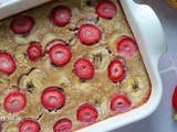 Gratin de quinoa et avoine aux fraises