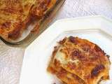 Lasagnes à la bolognaise