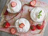 Mousse de rhubarbe au mascarpone