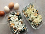 Œufs florentine (meal prep)