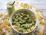 Pâtes aux courgettes sauce Green Goddess