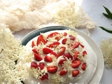 Pavlova aux fraises