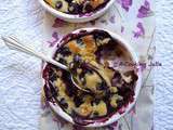 Petits clafoutis aux myrtilles