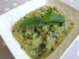 Purée de courgettes