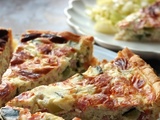 Quiche aux courgettes et au jambon