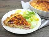 Quiche lorraine légère au fromage blanc