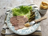 Rouelle de porc comme du jambon blanc